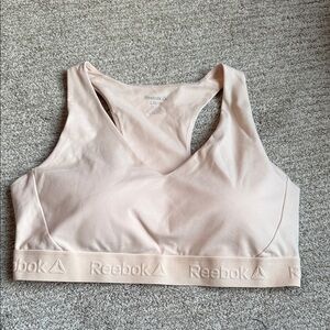 Reebok Women's Light Beige Sports Bra